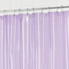 Picture of Barossa Design Clear Lavender Shower Curtain Liner - PEVA Heavy Duty Shower Liner with 6 Magnets and Metal Grommets, 72" x 72" Waterproof Shower Curtains for Bathroom - Clear Lavender