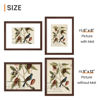 Picture of upsimples 9x12 Picture Frame, Display Pictures 6x8 with Mat or 9 x 12 Without, Wall Hanging Photo Frames, Brown, 1 Pack