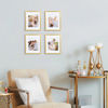Picture of upsimples 11x14 Picture Frame, Display Pictures 8x10 with Mat or 11x14 Without Mat, Wall Hanging Photo Frame, Gold, 1 Pack