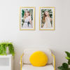Picture of upsimples 11x17 Picture Frame, Display Pictures 9x15 with Mat or 11 x 17 Without, Wall Hanging Poster Frames, Gold, 1 Pack