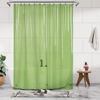 Picture of Barossa Design Extra Long Shower Curtain Liner with 3 Magnets - 72" x 84" XL, Waterproof PEVA Lightweight Shower Liner for Bathroom, PVC Free, Metal Grommets - Clear Green, 72x84