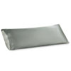 Picture of Bedsure Body Pillow Cover 20x54 Inches - Grey Satin Similar to Silk Pillowcase for Hair and Skin, Cooling and Silky Long Body Pillow Pillowcase with Envelope Closure, Gifts for Women Men