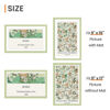 Picture of upsimples 11x17 Picture Frame, Display Pictures 9x15 with Mat or 11x17 Without Mat, Wall Hanging Photo Frame, Green, 1 Pack