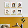 Picture of upsimples 10x12 Picture Frame, Display Pictures 7x9 with Mat or 10x12 Without Mat, Wall Hanging Photo Frame, Gold, 1 Pack