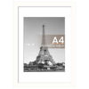 Picture of upsimples A4 Picture Frame, Display Pictures 6x8 with Mat or 8.3x11.7 Without Mat, Wall Hanging Photo Frame, White, 1 Pack