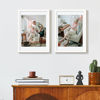 Picture of upsimples 10x14 Picture Frame, Display Pictures 8.5x11 with Mat or 10x14 Without Mat, Wall Hanging Painting Frames, White, 1 Pack
