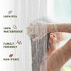 Picture of Barossa Design Extra Heavy Duty Shower Curtain Liner Thick - Soft Plastic Shower Liner Waterproof with Grommets & 3 Magnets, Clear, 72"x72"