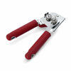 Picture of KitchenAid Classic Multifunction Can Opener and Bottle Opener Easy to Use, Razor Sharp Stainless Steel Cutting Wheel, Soft Ergonomic Handles, Soft Red