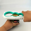 Picture of Otstar Jar Opener Bottle Opener and Can Opener for Weak hands, Seniors with Arthritis and Anyone with Low Strength, Mutil Jar Opener Get Lids Off Easily (White and Cyan)