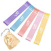 Picture of Fit Simplify Resistance Loop Exercise Bands with Instruction Guide and Carry Bag, Set of 5