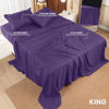 Picture of Utopia Bedding King Bed Sheets Set - 4 Piece Bedding - Brushed Microfiber - Shrinkage and Fade Resistant - Easy Care (King, Egg Plant)