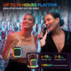 Picture of Karaoke Machine for Kids Adults, Portable Bluetooth Mini Karaoke Microphone Singing Speaker with 2 Wireless Mic and Light,Toys for All Smartphones,Birthday, Family,Home Party (Black)