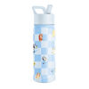 Picture of Simple Modern Bluey Kids Water Bottle with Straw Lid | Reusable Insulated Stainless Steel Cup for Boys and Girls, School | Summit Collection | 18oz, Checkmate