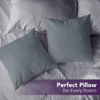 Picture of Utopia Bedding Throw Pillows Insert (Pack of 2, Grey) - 22 x 22 Inches Bed and Couch Pillows - Indoor Decorative Pillows