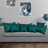 Picture of Utopia Bedding Throw Pillows Insert (Pack of 2, Dark Teal) - 16 x 16 Inches Bed and Couch Pillows - Indoor Decorative Pillows