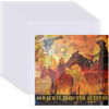 Picture of 40 Pack Vinyl Sleeves, 12.75" X 12.75" Vinyl Record Sleeves Clear Plastic, Outer Sleeve Record Protector for Storing Single and Double LP Albums, Record Sleeves Protection from Scratches
