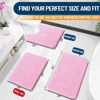 Picture of OLANLY Bathroom Rugs 30x20, Extra Soft Absorbent Chenille Bath Rugs, Rubber Backing Quick Dry, Machine Washable Bath Mats for Bathroom Floor, Tub and Shower, Home Decor Accessories, Pink