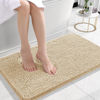 Picture of OLANLY Bathroom Rugs 24x16, Extra Soft Absorbent Chenille Bath Rugs, Rubber Backing Quick Dry, Machine Washable Bath Mats for Bathroom Floor, Tub and Shower, Home Decor Accessories, Beige