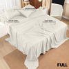Picture of Utopia Bedding Full Bed Sheets Set - 4 Piece Bedding - Brushed Microfiber - Shrinkage and Fade Resistant - Easy Care (Full, Ivory)