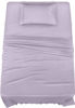 Picture of Utopia Bedding Twin Bed Sheets Set - 3 Piece Bedding - Brushed Microfiber - Shrinkage and Fade Resistant - Easy Care (Twin, Lavender)
