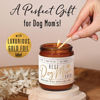 Picture of Dog Mom Gifts for Women, Dog Lovers Gifts for Women - 'Best Dog Mom Ever' Soy Candle, w/Vanilla, Coconut & Citrus I Gifts for Dog Lovers I Dog Gifts for Women I Reusable Jar, 50Hr Burn,Made in USA