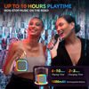 Picture of Karaoke Machine for Kids Adults, Portable Bluetooth Mini Karaoke Microphone Singing Speaker with 2 Wireless Mic and Light,Toys for All Smartphones,Birthday, Family,Home Party (Space Gray)