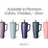 Picture of BrüMate Era 40 oz Tumbler with Handle and Straw | 100% Leakproof Insulated Tumbler with Lid and Straw | Made of Stainless Steel | Cup Holder Friendly Base | 40oz (Lilac Dusk)