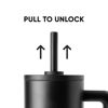 Picture of Simple Modern 40 oz Tumbler with Handle and Straw Lid | Leak-Proof Insulated Stainless Steel Water Bottle Travel Mug Cupholder Use | Gifts for Women Her | Trek Signature | Forget Me Not Checkmate