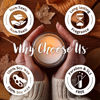 Picture of WAX & WIT Fall Candles, Pumpkin Spice Candles for Home, Autumn Candle, Pumpkin Candle, Fall Scented Candles for Home, Fall Home, Bathroom Decor, Autumn Decor, Hello Pumpkin, Hello Fall - 9oz