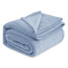 Picture of Bedsure Twin XL Fleece Blanket Dorm Bedding - Lightweight Soft Cozy Blankets for Bed, Sofa, Couch, Travel, Camping, Light Blue, 66"x90"