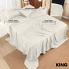Picture of Utopia Bedding King Bed Sheets Set - 4 Piece Bedding - Brushed Microfiber - Shrinkage and Fade Resistant - Easy Care (King, Ivory)