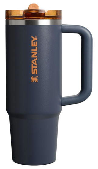 Picture of Stanley Quencher ProTour Flip Straw Tumbler with Leakproof Lid 30 oz | Built-In Straw & Handle | Cupholder Compatible for Travel | Insulated Stainless Steel Cup | BPA-Free | Twilight