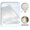 Picture of Mulberry Silk Pillowcase for Hair and Skin Pillow Case with Hidden Zipper Soft Breathable Smooth Cooling Silk Pillow Covers for Sleeping (White, King（20"X 36"）)