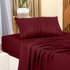 Picture of Utopia Bedding Twin Bed Sheets Set - 3 Piece Bedding - Brushed Microfiber - Shrinkage and Fade Resistant - Easy Care (Twin, Burgundy)