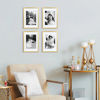 Picture of upsimples A3 Picture Frame, Display Pictures 8.3x11.7 with Mat or 11.7x16.5 Without Mat, Wall Hanging Photo Frame, Gold, 1 Pack