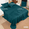 Picture of Utopia Bedding King Bed Sheets Set - 4 Piece Bedding - Brushed Microfiber - Shrinkage and Fade Resistant - Easy Care (King, Teal)