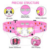 Picture of LHKNL Headlamp Flashlight, 1200 High Lumen Bright LED Rechargeable Headlight with White Red Light, 2-Pack Waterproof Motion Sensor Head Lamp, 8 Mode for Camping Running Hiking Fishing Gear- Pink