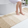 Picture of OLANLY Bathroom Runner Rugs 70x24, Extra Soft Absorbent Microfiber Bath Rugs, Rubber Backing, Quick Dry, Washable Bath Mats for Bathroom Floor, Tub, Shower and Home Decor Accessories, Light Beige
