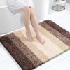 Picture of OLANLY Bathroom Rugs Mat 40x32, Extra Soft Absorbent Microfiber Bath Rugs, Rubber Backing, Quick Dry, Machine Washable Bath Mats for Bathroom Floor, Tub, Shower and Home Decor Accessories, Brown