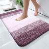 Picture of OLANLY Bathroom Rugs Mat 24x16, Extra Soft Absorbent Microfiber Bath Rugs, Rubber Backing, Quick Dry, Machine Washable Bath Mats for Bathroom Floor, Tub, Shower and Home Decor Accessories, Mauve