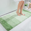 Picture of OLANLY Bathroom Runner Rugs 47x24, Extra Soft Absorbent Microfiber Bath Rugs, Rubber Backing, Quick Dry, Washable Bath Mats for Bathroom Floor, Tub, Shower and Home Decor Accessories, Sage Green