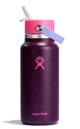 Picture of Hydro Flask 32 Oz Wide Flex Straw Cap Sugarplum