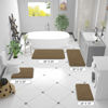 Picture of OLANLY Bathroom Rugs 36x24, Extra Soft Absorbent Chenille Bath Rugs, Rubber Backing Quick Dry, Machine Washable Bath Mats for Bathroom Floor, Tub and Shower, Home Decor Accessories, Tan