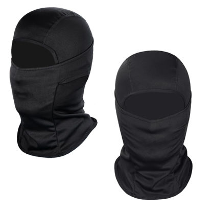 Picture of Achiou Ski Mask for Men Women, Summer Balaclava Face Mask, Shiesty Mask UV Protector Lightweight for Motorcycle Snowboard Black
