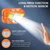 Picture of LHKNL Headlamp Flashlight,1200 Lumen Ultra-Light Bright LED Rechargeable Headlight with White Red Light,2-Pack Waterproof Motion Sensor Head Lamp,8 Mode for Outdoor Camping Running Fishing- Orange