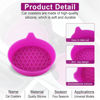 Picture of SINGARO Car Cup Holder Coaster, Silicone Cup Holder Insert, Universal Non-Slip Cup Holders, Car Accessories Interior for Women and Man 4 Pack Purple