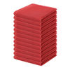 Picture of Homaxy 100% Cotton Waffle Weave Kitchen Dish Cloths, Ultra Soft Absorbent Quick Drying Dish Towels, 12 x 12 Inches, 12-Pack, Brick Red