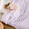 Picture of Bedsure Lavender Fog Fleece Blanket for Couch - GentleSoft Cozy Soft Blankets for Women, Cute Small Throws for Girls, 108x90 Inches