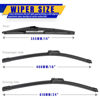 Picture of 3 wipers Replacement for 2017-2022 2023 Mazda CX-5 2017-2022 2023 Mazda CX-9, Windshield Wiper Blades Original Equipment Replacement - 24"/18"/14" (Set of 3)
