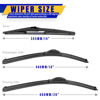 Picture of 3 wipers Replacement for 2014-2021 Jeep Cherokee, Windshield Wiper Blades Original Equipment Replacement - 26"/18"/14" (Set of 3) U/J HOOK